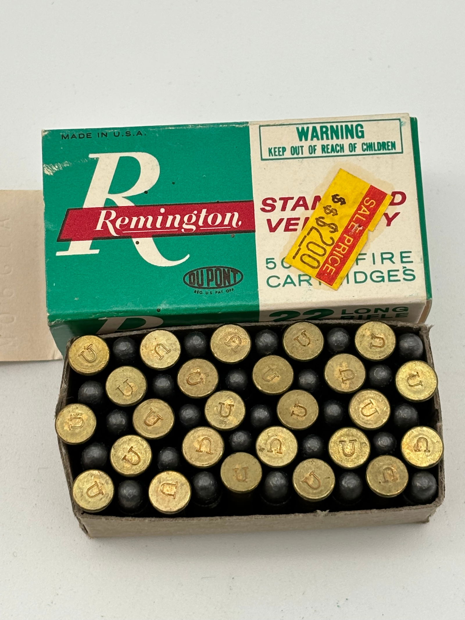 NOS 140rds. of Vintage .22 LR Ammunition - 7