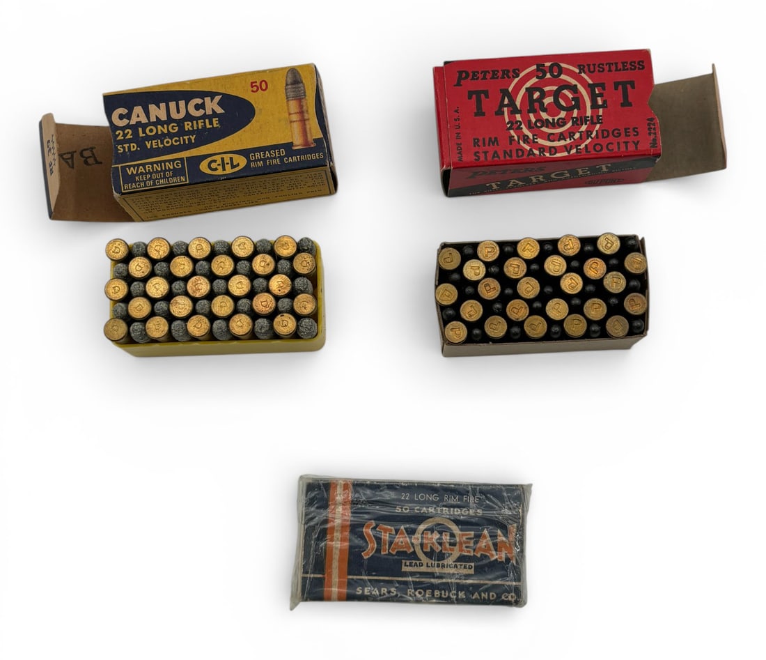 NIB Approximately 120rds. of Vintage .22 LR Ammunition - 3