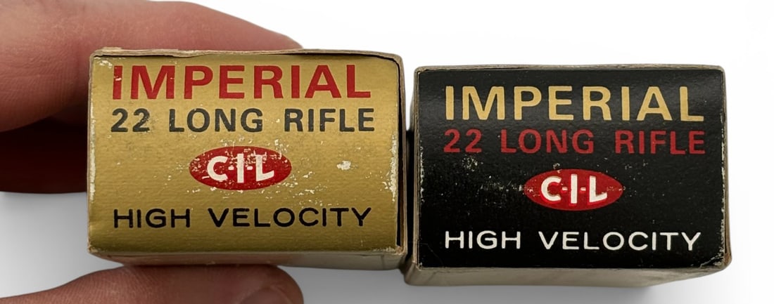 NIB Vintage 100rds. of .22 LR High Velocity Imperial Ammunition - 5