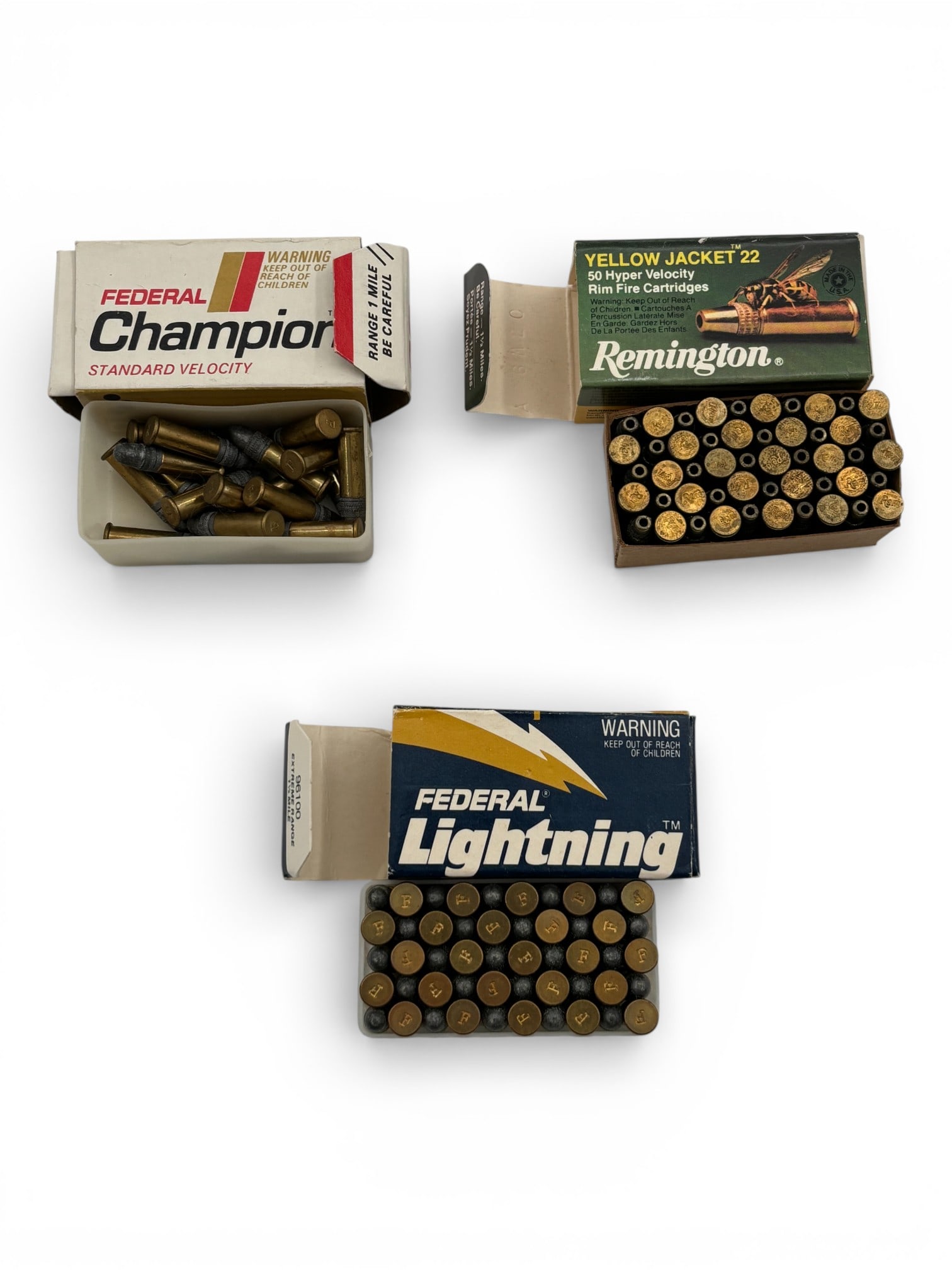 NOS Vintage 118rds. of .22 LR Ammunition - 2