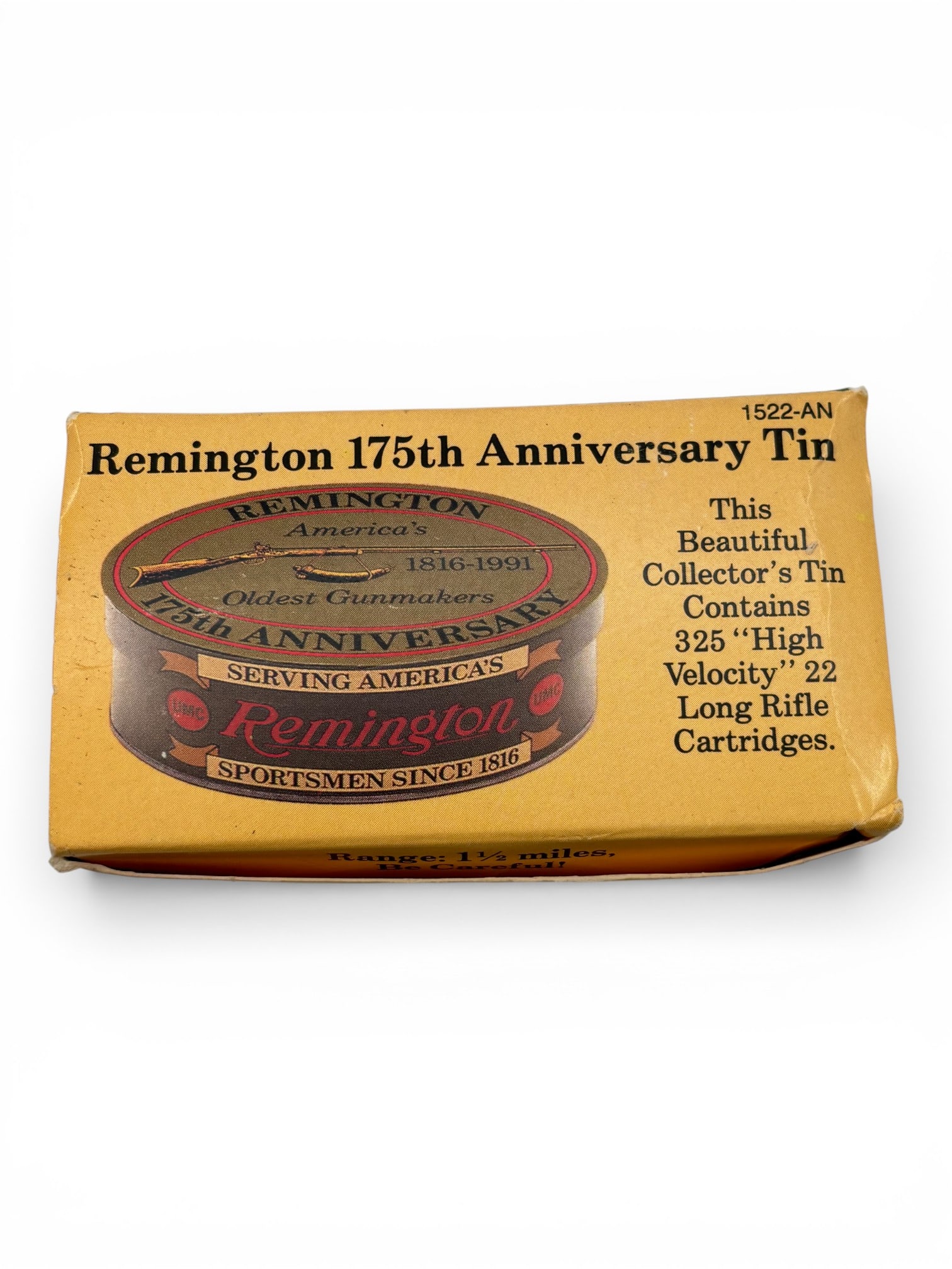NIB 175th Anniversary Vintage 325rds. of .22 LR Remington High Velocity Ammunition - 2