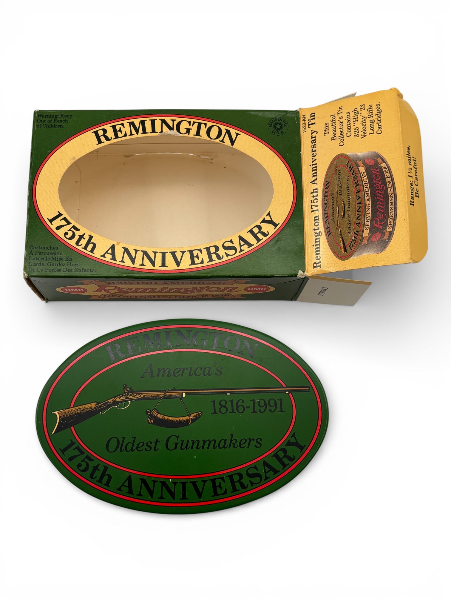 NIB 175th Anniversary Vintage 325rds. of .22 LR Remington High Velocity Ammunition - 3