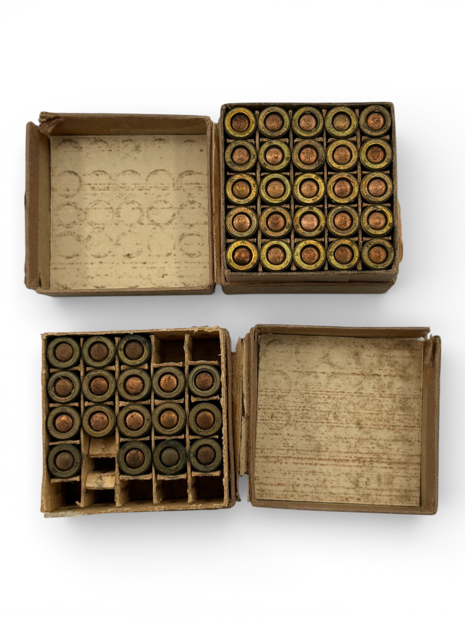 NOS Vintage 42rds. of 6.35MM Stelbstladepistole German Ammunition - 2