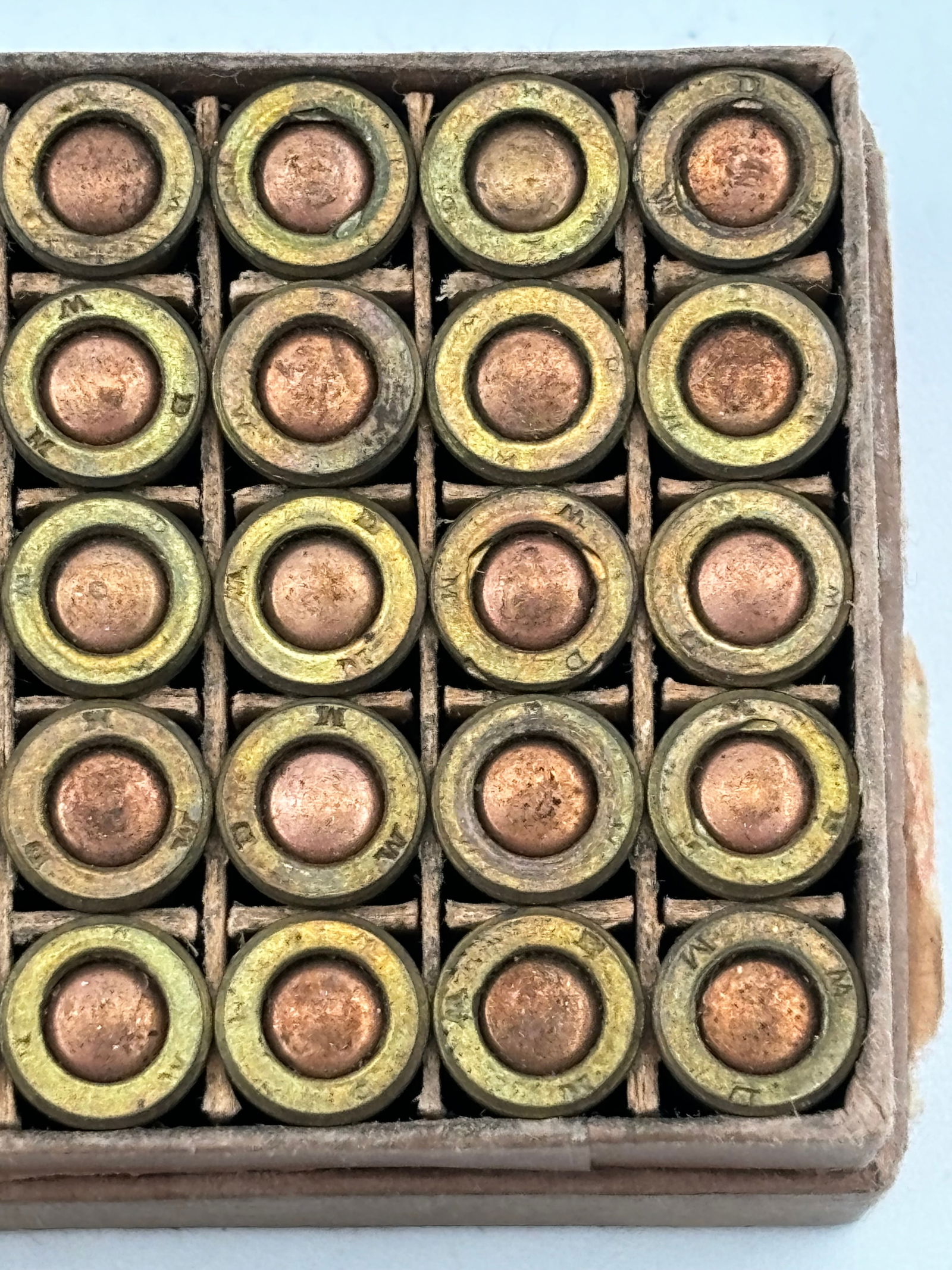 NOS Vintage 42rds. of 6.35MM Stelbstladepistole German Ammunition - 3