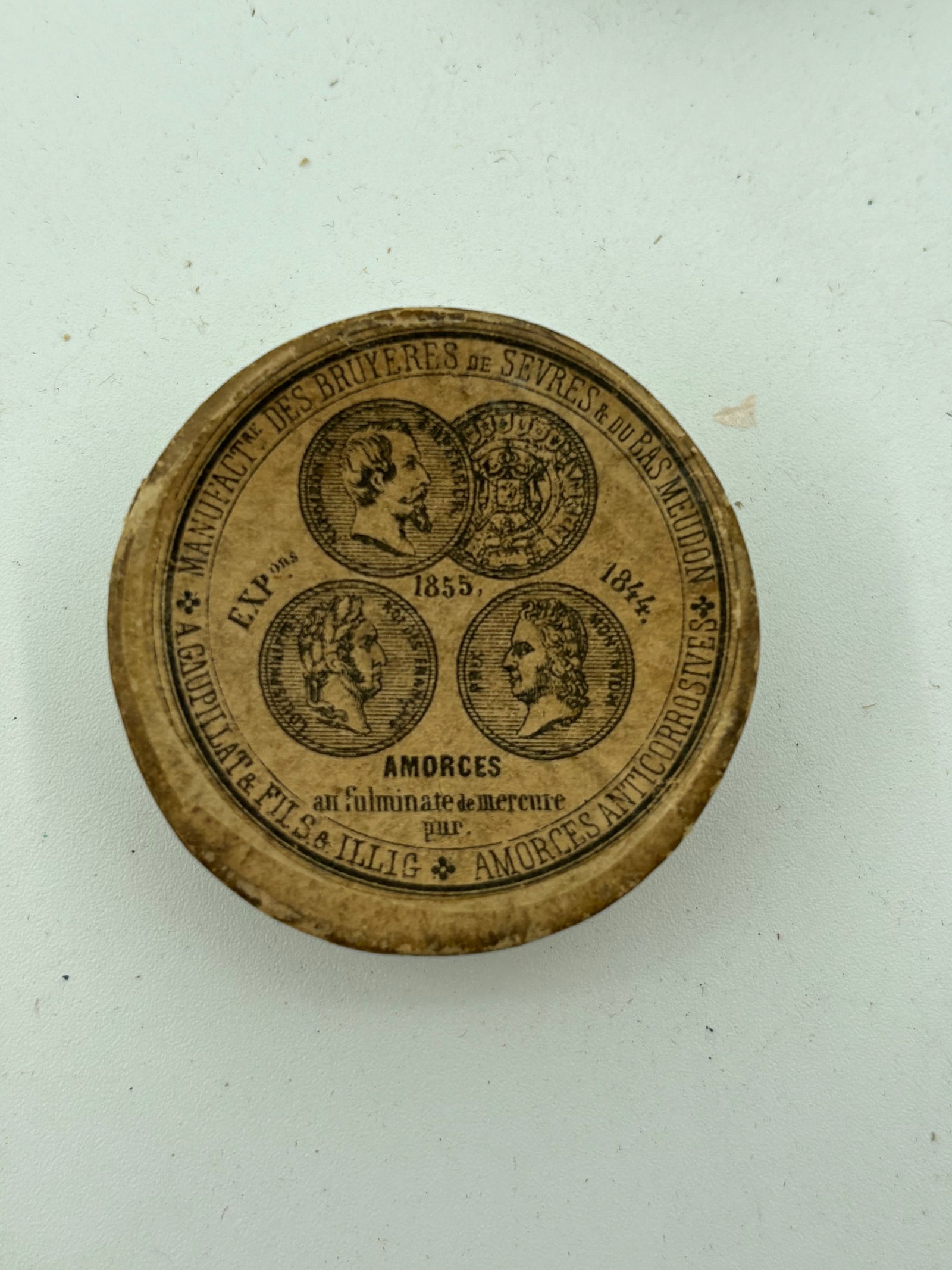 (32qty) of Vintage Percussion Caps and Extra Tin - 5