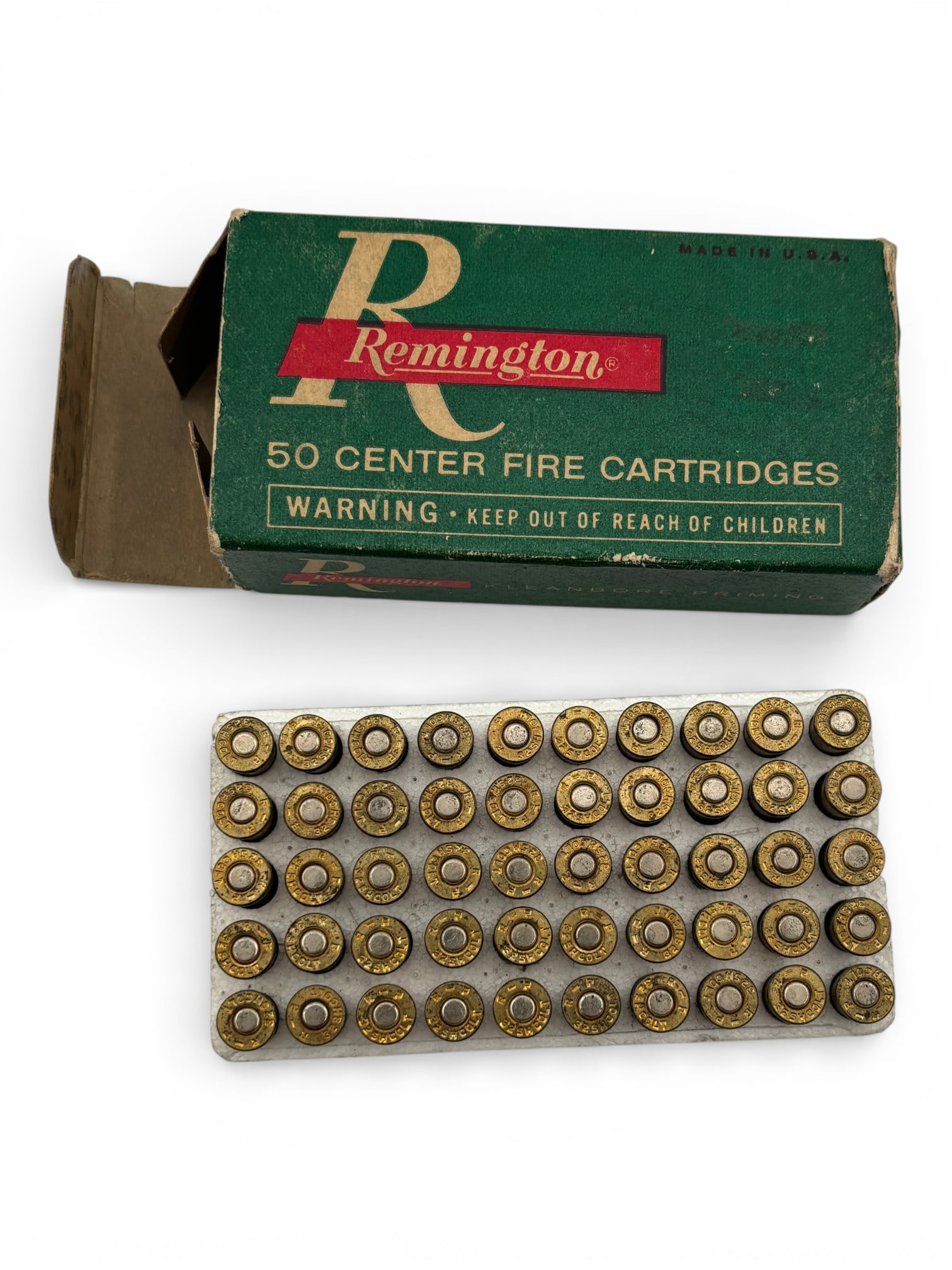 NOS Vintage 50rds. of .32 SHORT COLT Remington Ammunition - 3