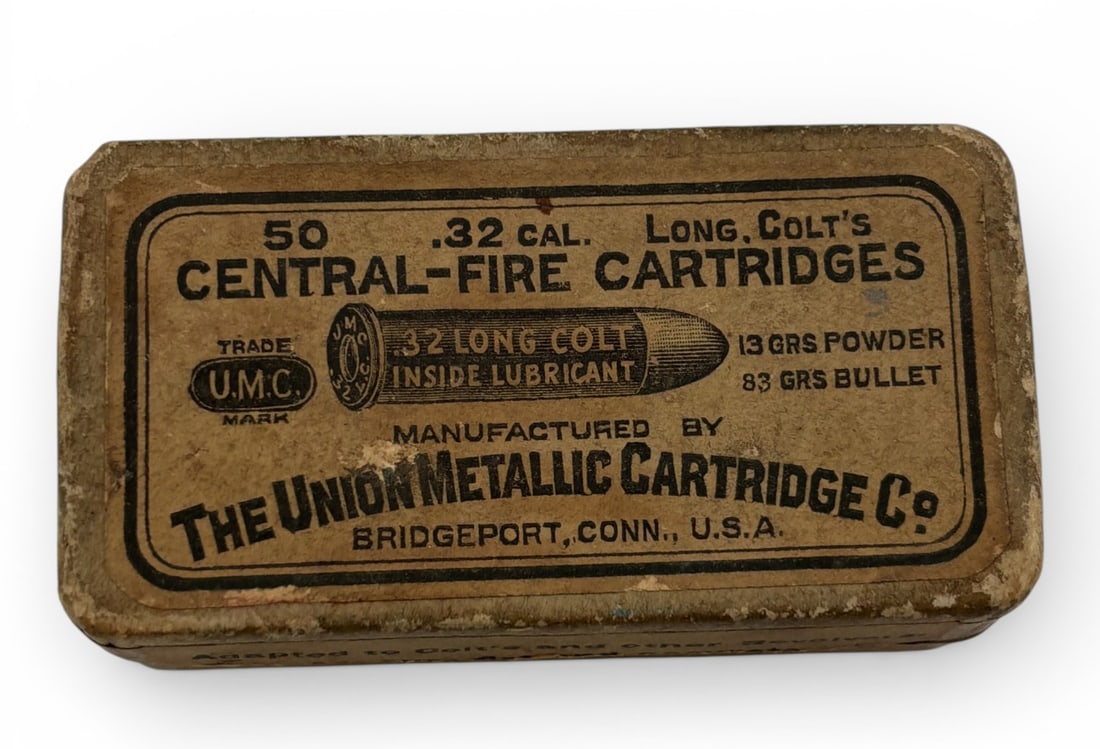 Vintage 6rds. of .32 LONG COLT UMC Ammunition (1 of 7)