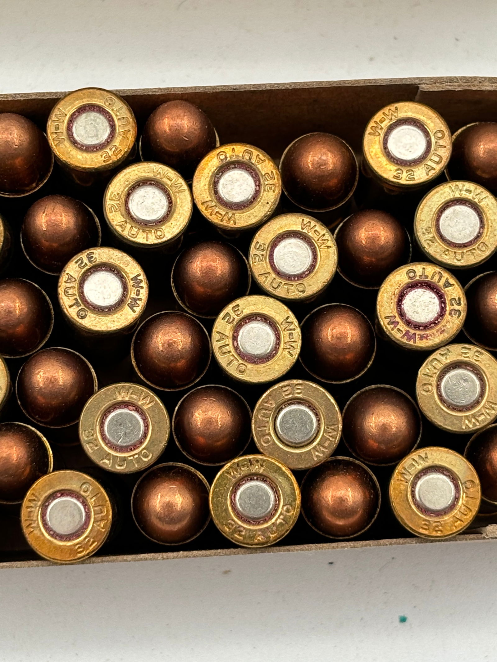 NIB Vintage 50rds. of .32 AUTO Western 71gr Ammunition - 4