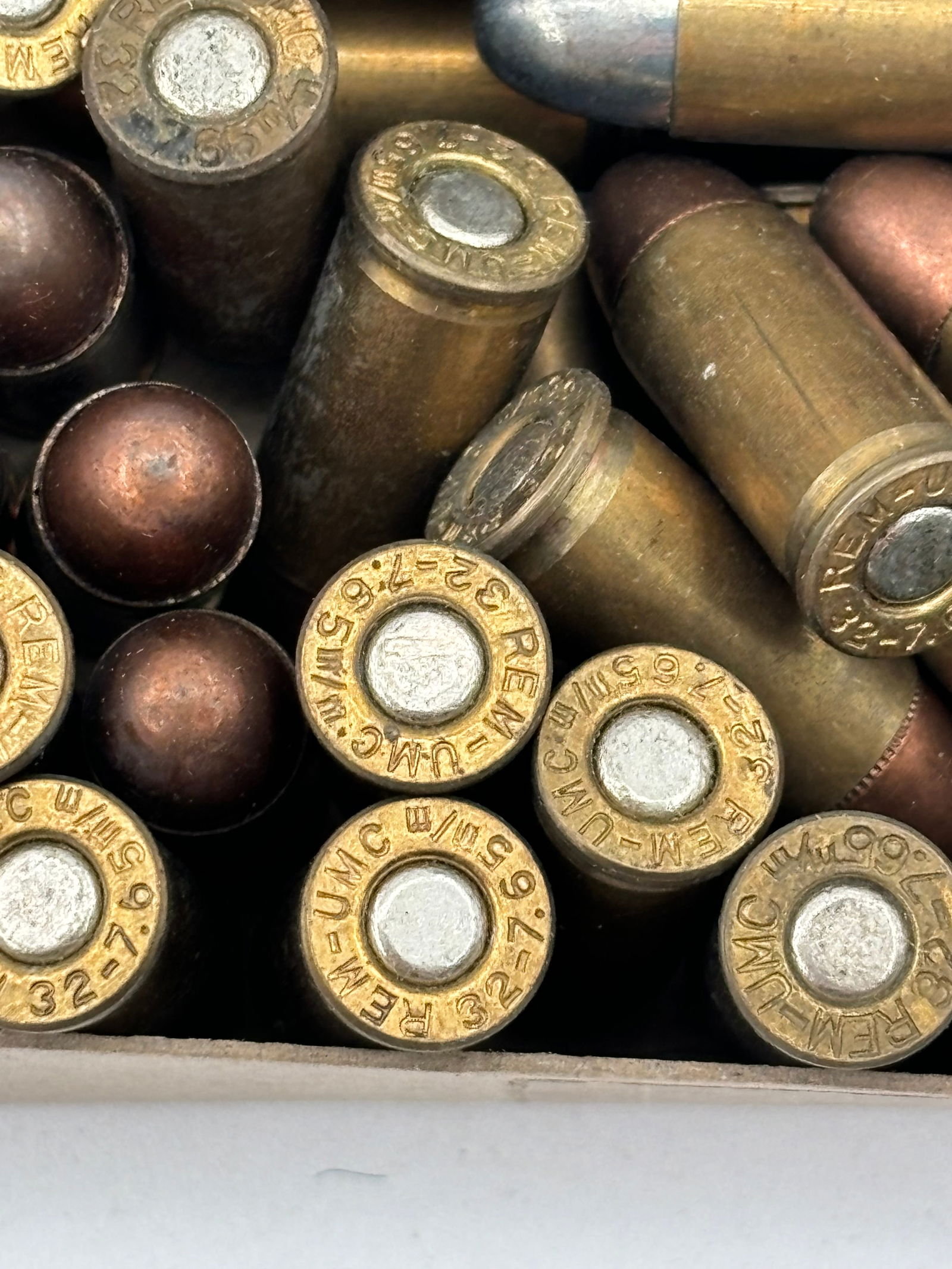 (2) Vintage Boxes of .32 AUTO Remington Kleanbore Ammjnition - 4