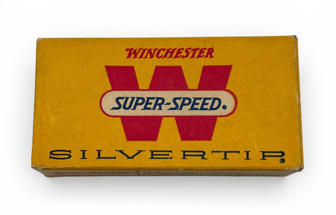 Vintage 14rds. of .32 WIN. SPL. Winchester Super-Speed 170gr. Silver Tip Ammunition - 2