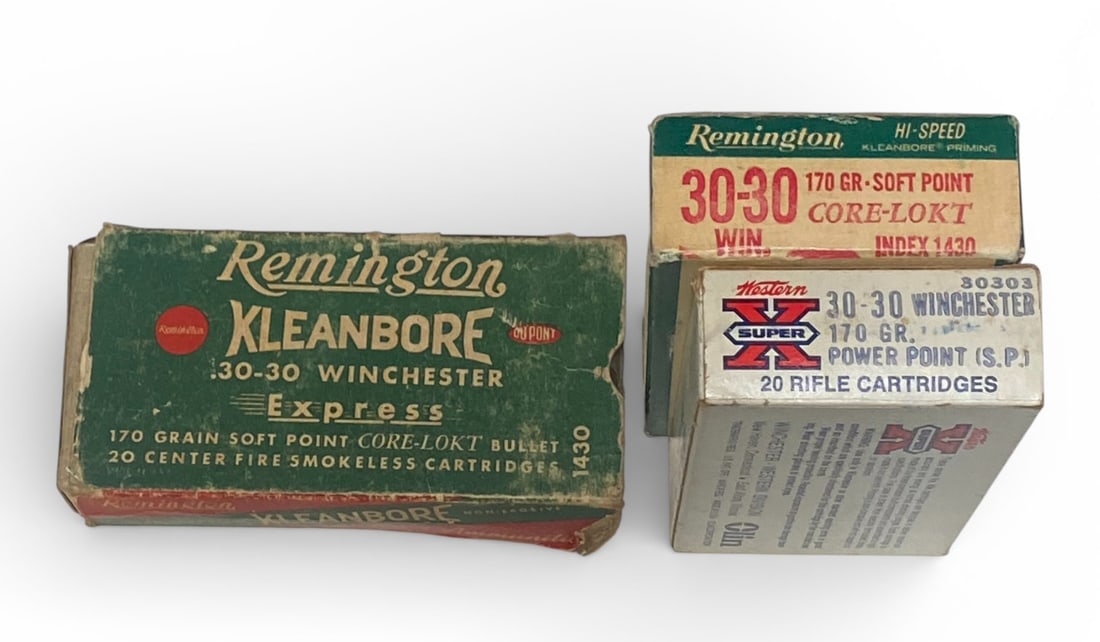 Facory Vintage 47rds. of .30-30 WIN. 170gr. SP Ammunition  (1 of 5)