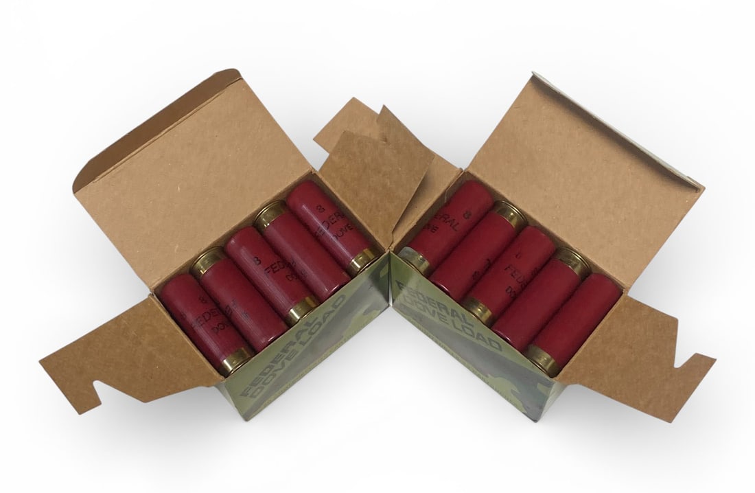 NIB 40rds. of 12 GA. 2-2/4” 1oz. Federal Dove and Small Game Shotgun Ammunition  - 2