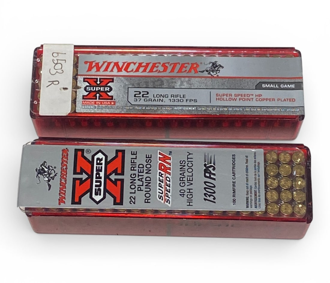 NIB 200rds. of .22 LR Winchester Super X Ammunition  (1 of 1)
