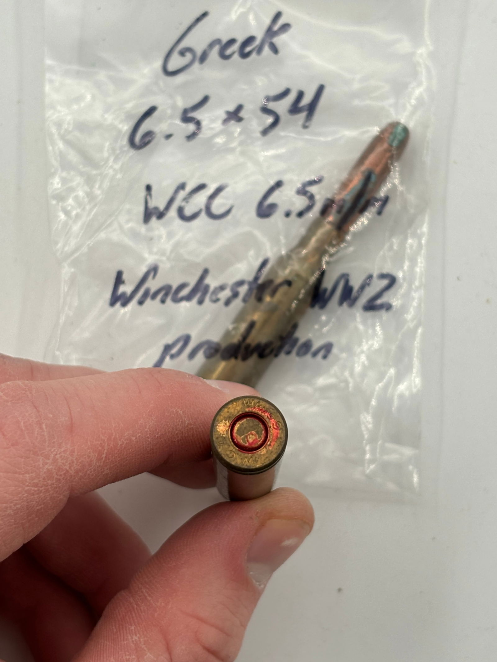 16rds. of Greek 6.5x54 M-S Collectible Ammunition - 7