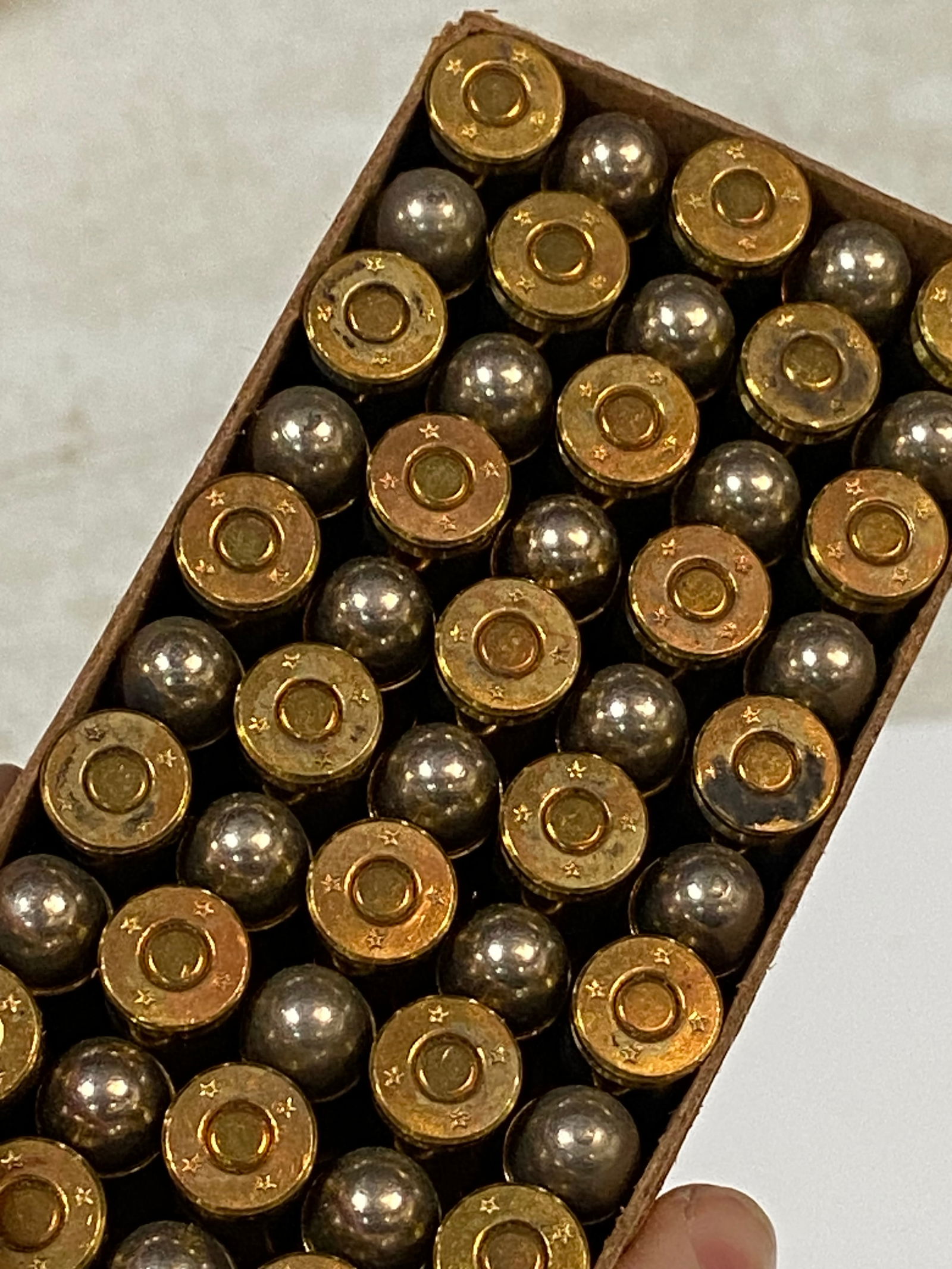 50rds. of German 9mm BROWNING LONG (9x20mm SR) Ammunition By Gustloff-Werk Hirtenberg - 3