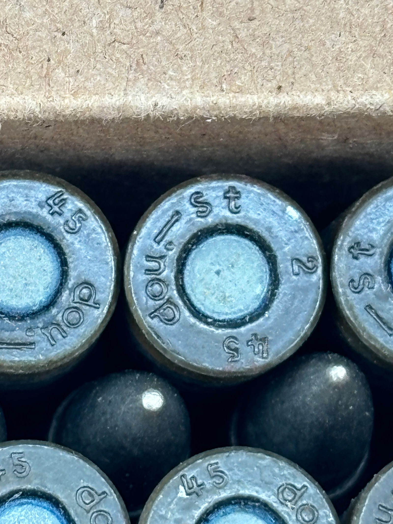 RARE Collectible 15rd. Box of German WWII MP44 7.92x33mm KURZ Ammunition - 3