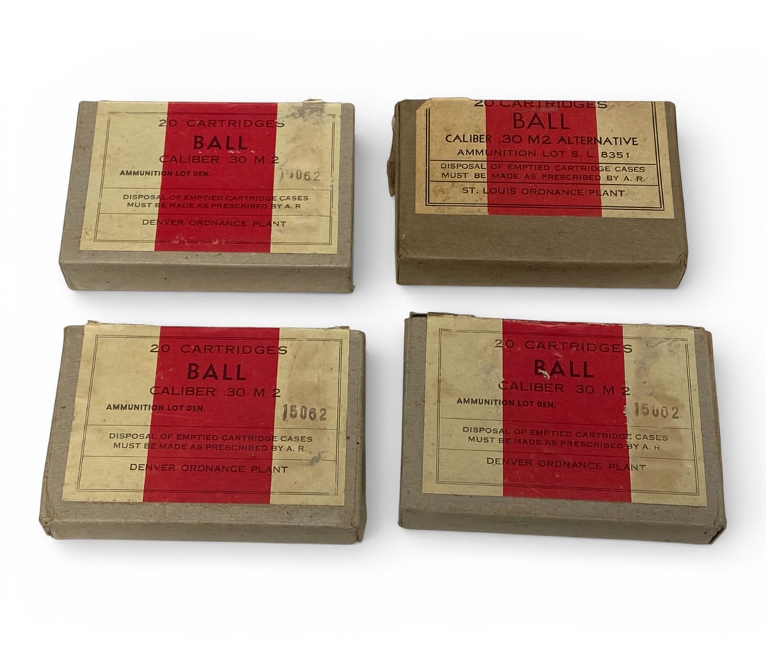 79rds. of .30 BALL M2 (.30-06) Factory Milsurp Collectible Ammunition: See photos. 