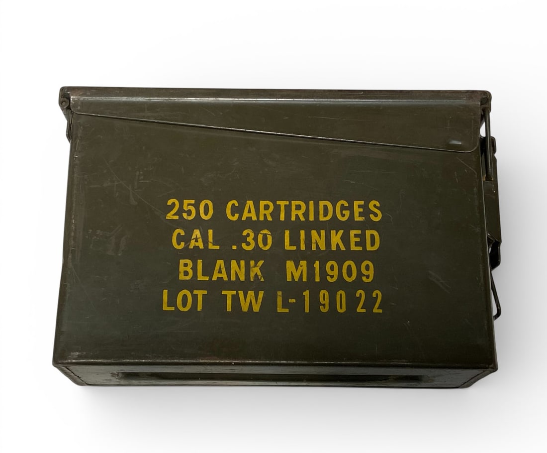 Approximately 8 Lbs. of .30-06 SPRG. Blanks in Ammo Can - 3