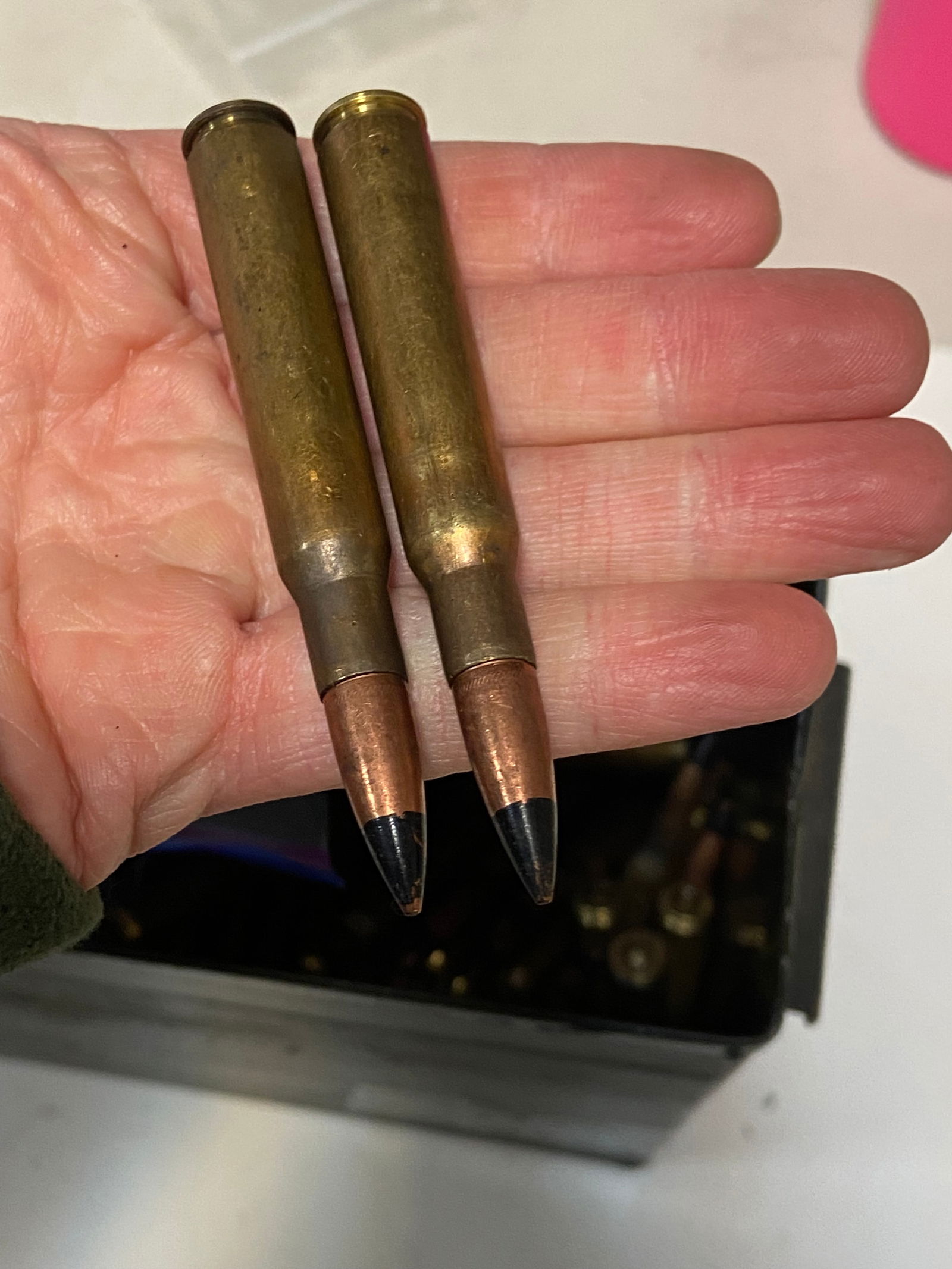 Approximately 14.1 Lbs. of .30-06 SPRG. NICE Factory Ammunition in Ammo Can  - 4
