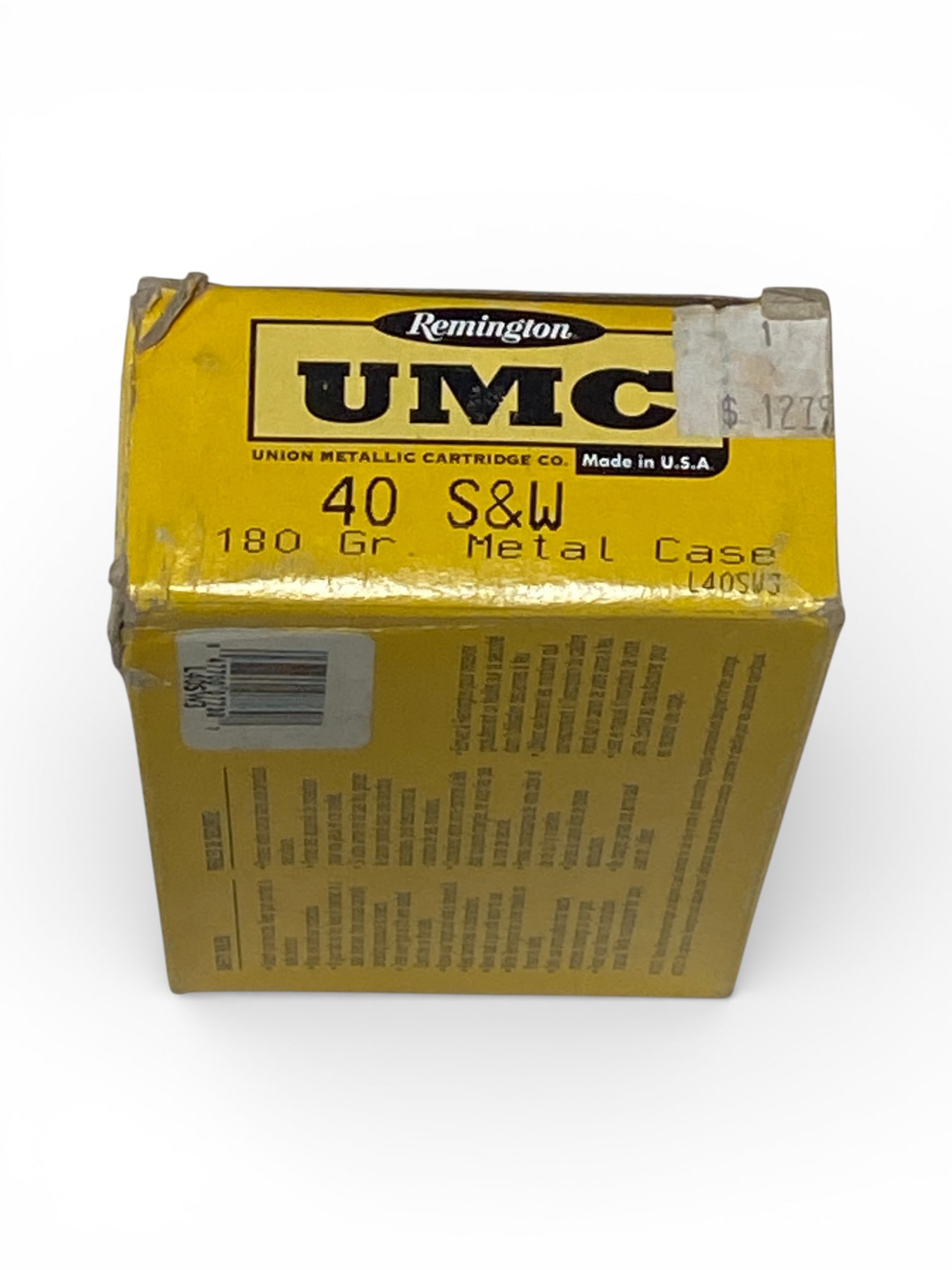 NIB 50rds. of .40 S&W 180gr. Metal Case Remington UMC Ammunition : See photos.