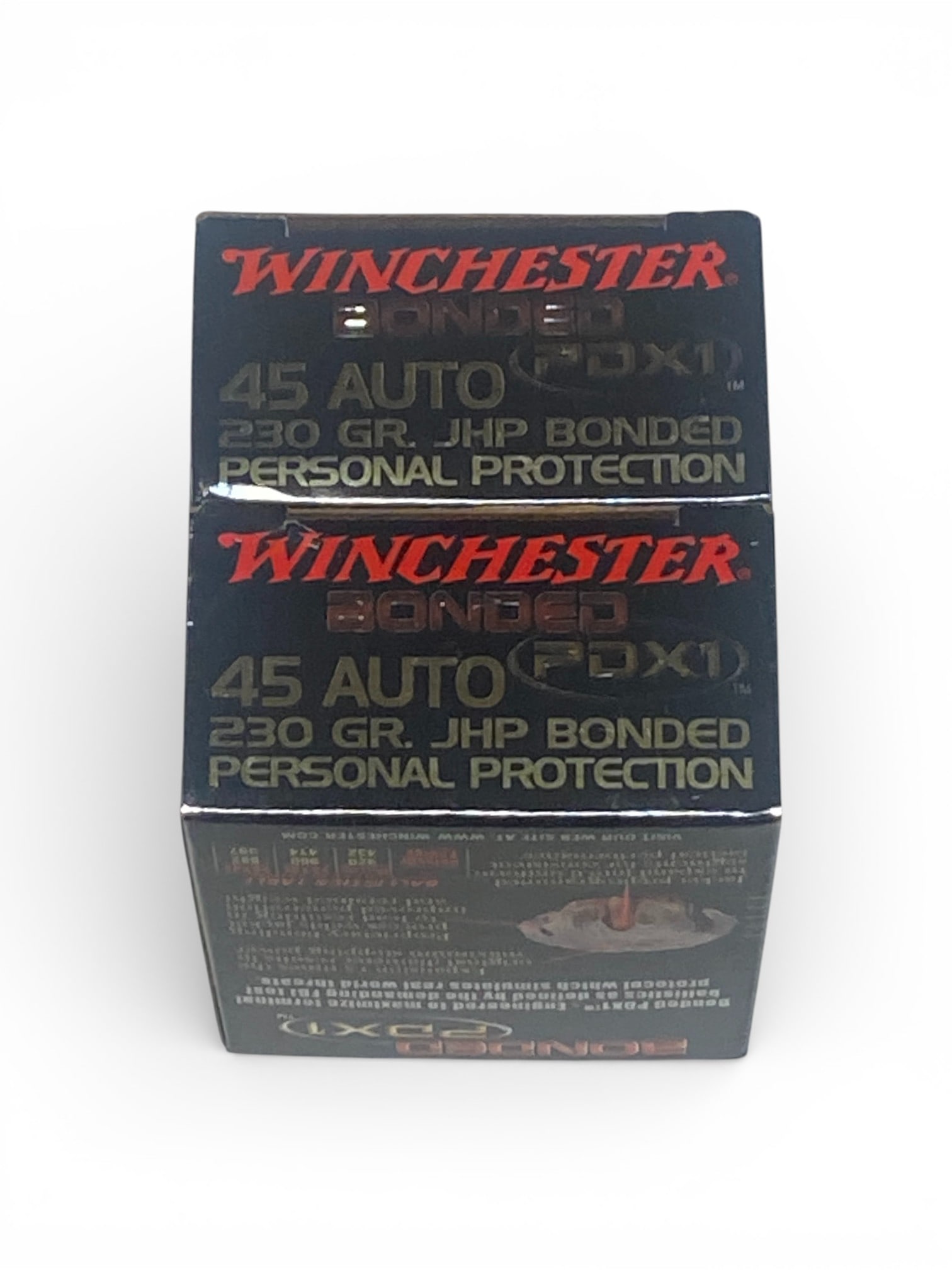 NIB 40rds. of .45 AUTO 230gr. JHP Winchester Bonded Ammunition : See photos. 