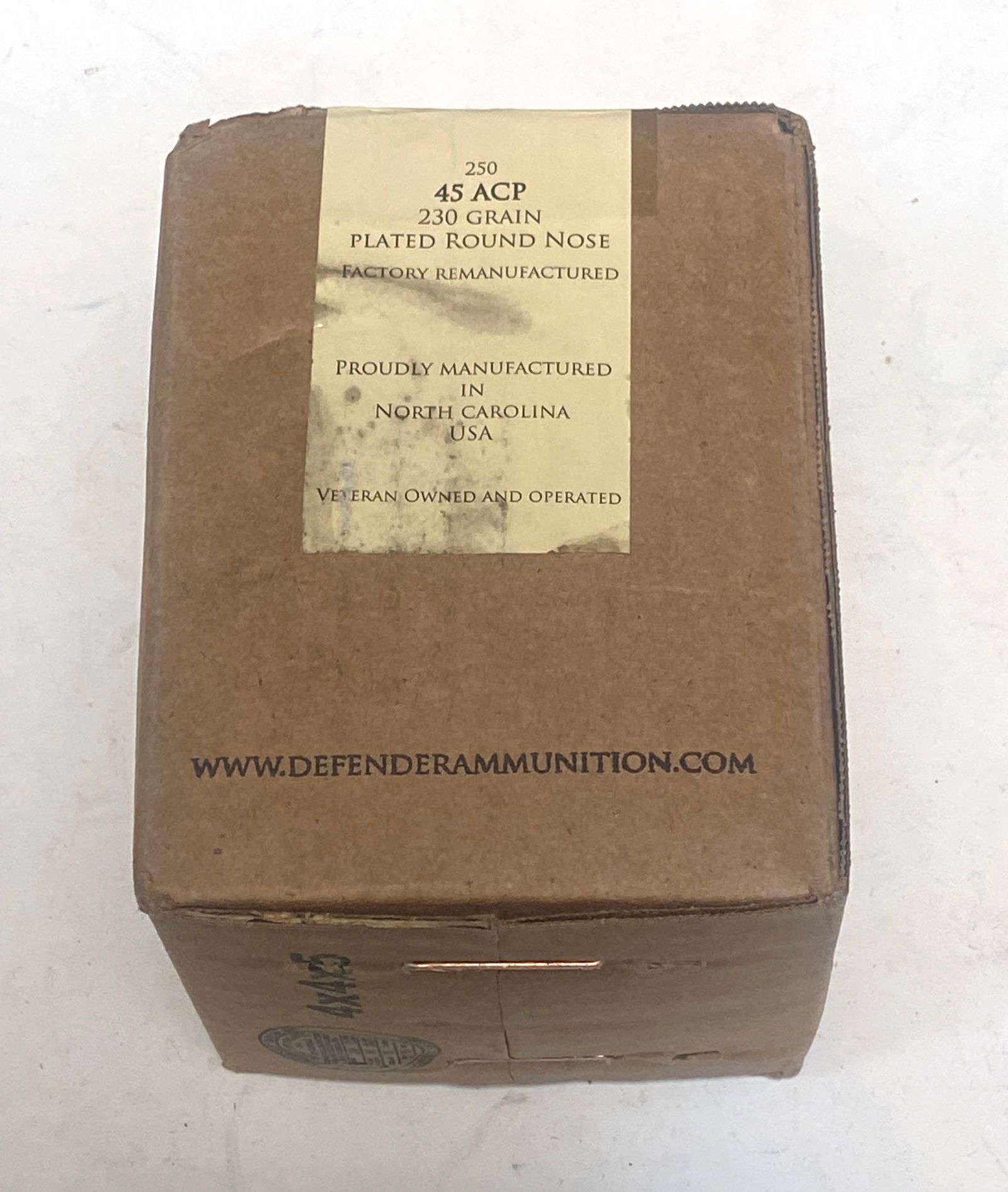 NIB 250rds. of .45 ACP 230gr. Defender Ammunition Company Ammunition  - 2