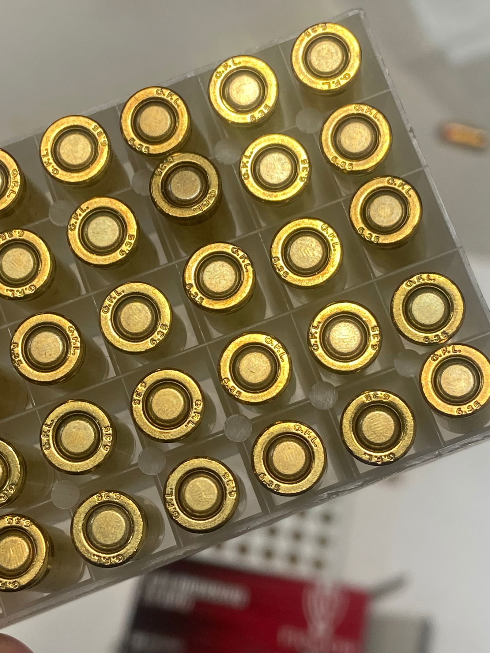 NIB 100rds. of .25 AUTO 50gr. FMJ Ammunition  - 3