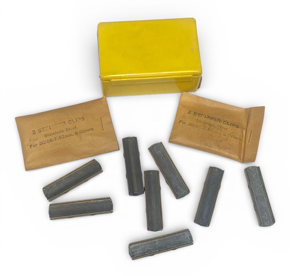 (12) Stripper Clips for 30-06, 7.62mm & others: See photos 