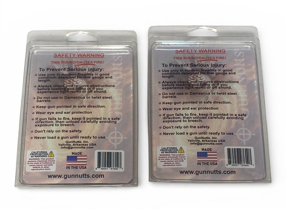 NIB 6rds. of .410 GA. Dragon’s Breath Shotgun Ammunition  - 2