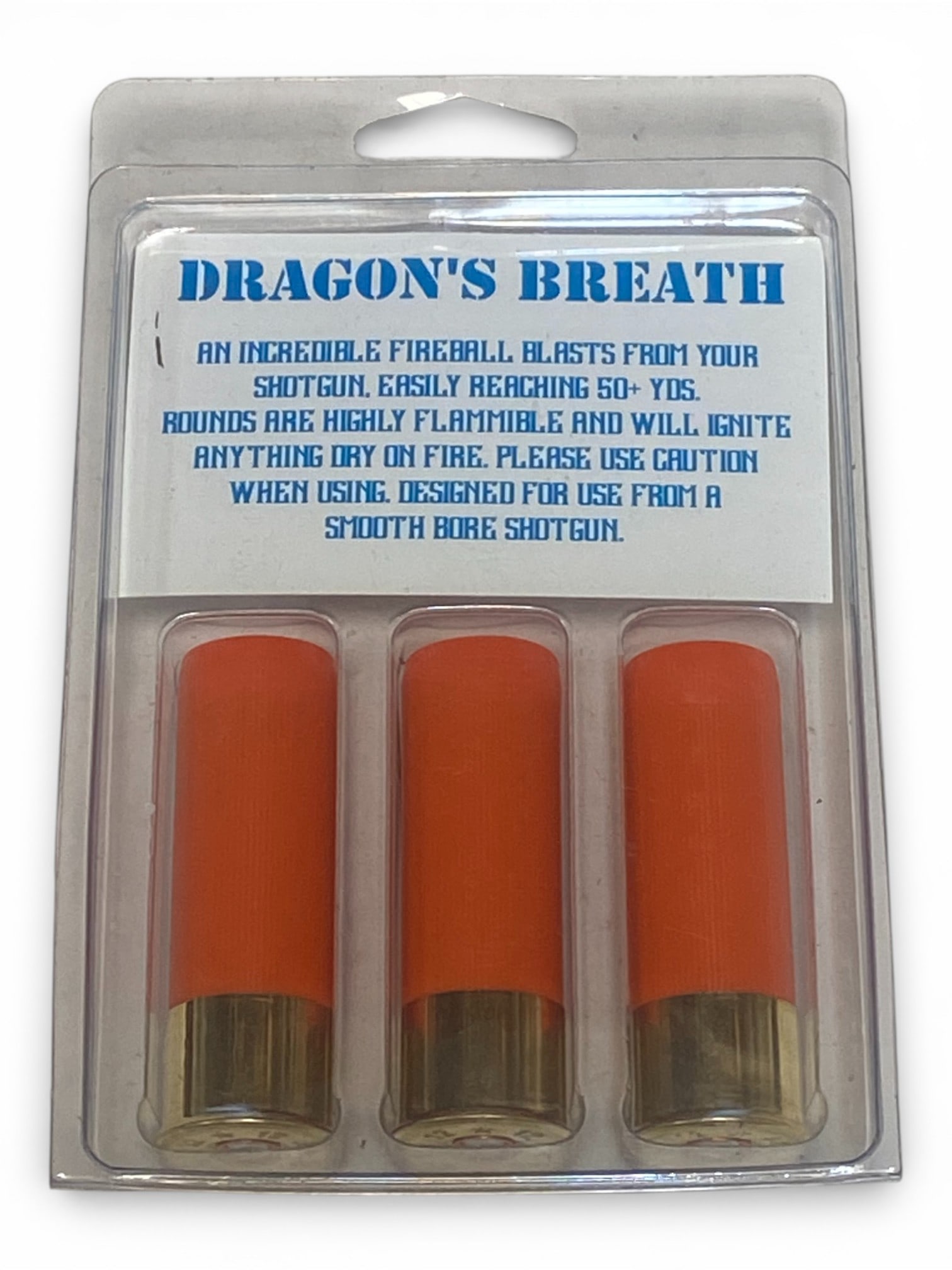 NIB 3rds. of 12 GA. Dragon’s Breath Shotgun Ammunition  - 2