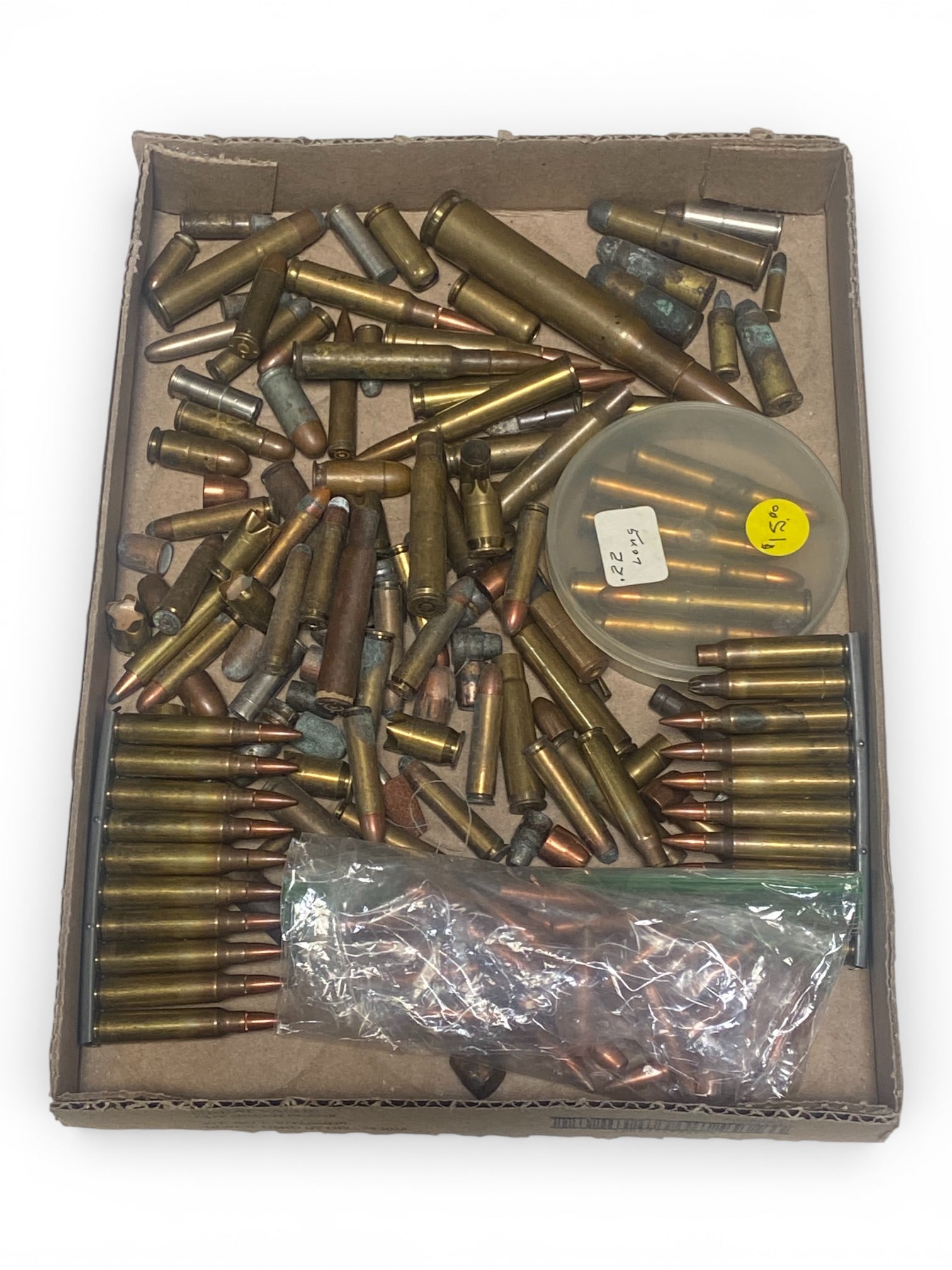 Approximately 5.0 Lbs. of Various Vintage Factory Ammunition (Mostly Rifle): See photos 