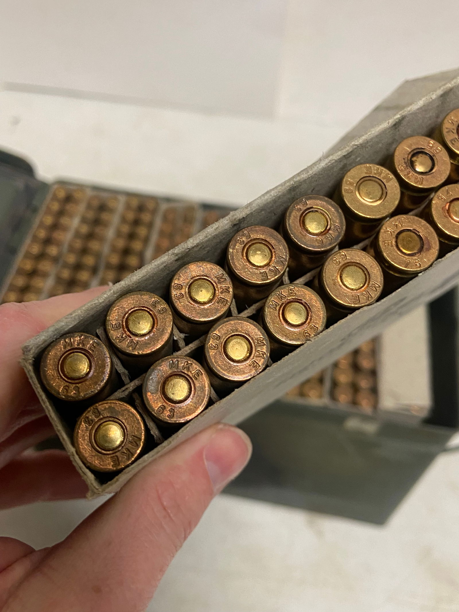 NOS 400rds. of .30-06 M2 BALL 150gr. MKE Turkish 1960s-70s Dated Factory Ammunition in Ammo Can  - 2