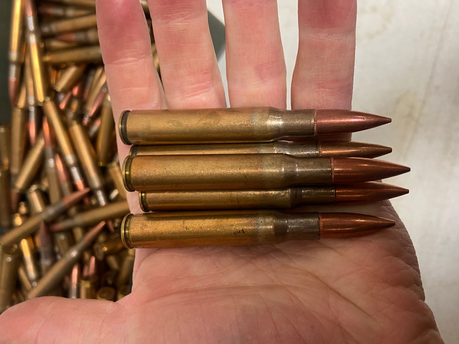 477rds. of .30-06 M2 BALL 150gr. MKE Turkish Mixed Dated Factory Ammunition in Ammo Can  - 2