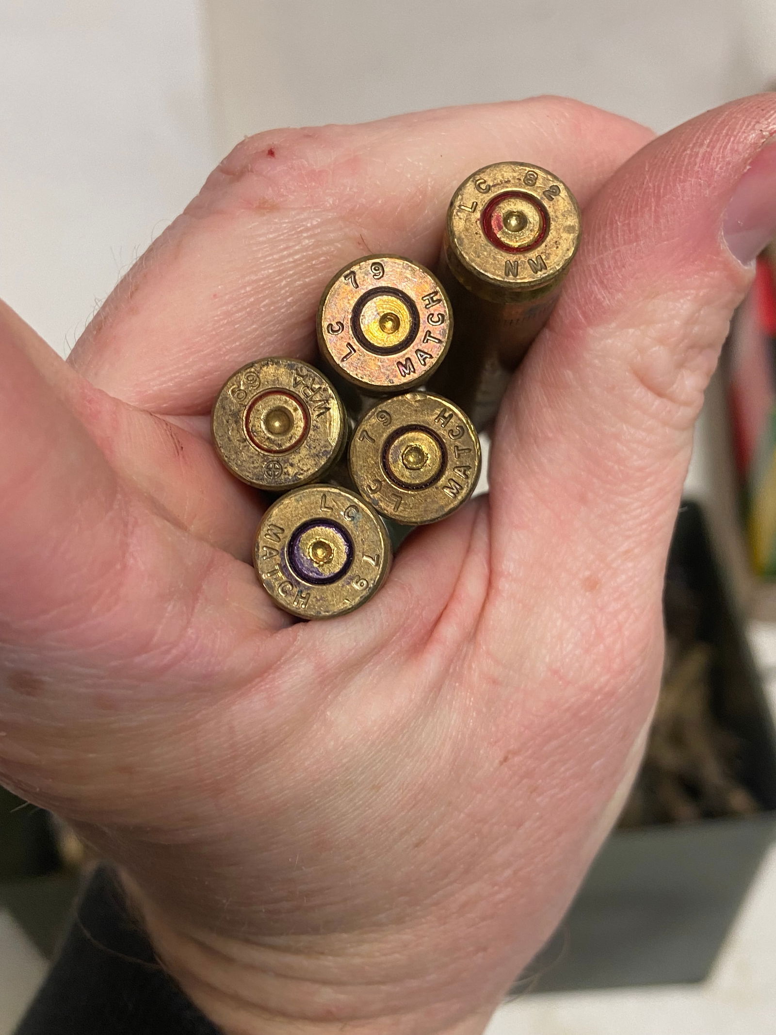 21.9 Lbs. of 7.62mm NATO "NATIONAL MATCH" Fired Brass Shells for Reloading  - 4