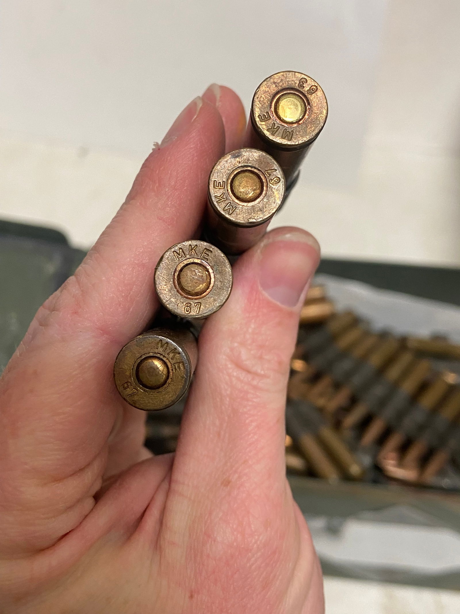 282rds. of .30-06 M2 BALL 150gr. MKE Turkish 1970s Dated Factory Ammunition in Ammo Can  - 4