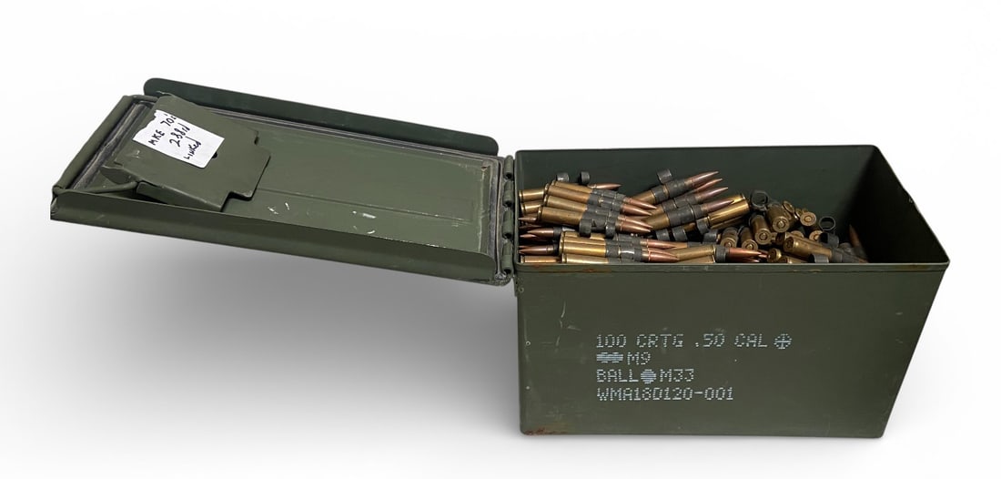 288rds. of .30-06 M2 BALL 150gr. MKE Turkish 1970s Dated Factory Ammunition in Ammo Can : See photos