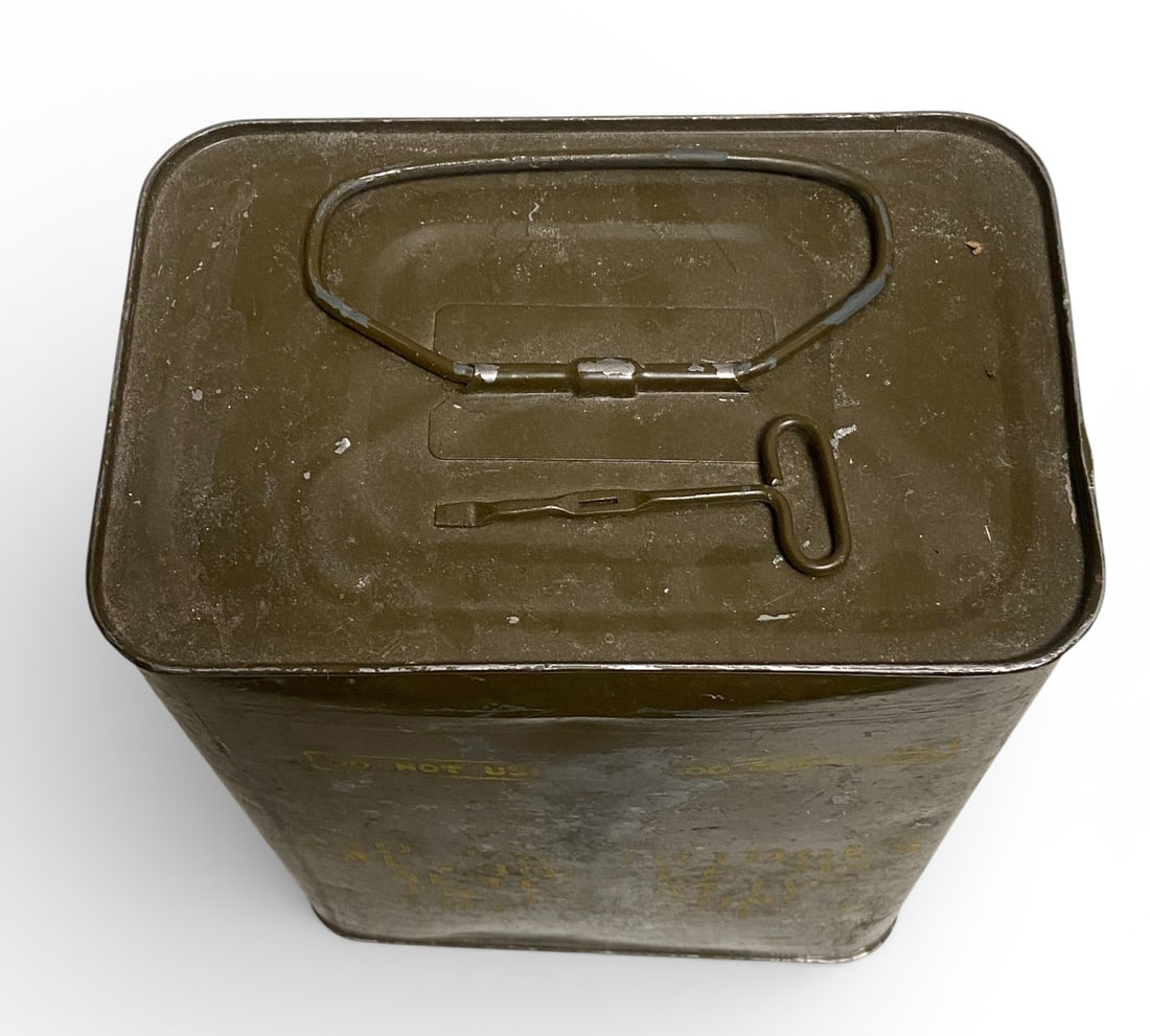 Rare 33 Lbs. (520 Qty.) of .30 CAL. M2 BALL Ammunition in Sealed Spam Can  - 3