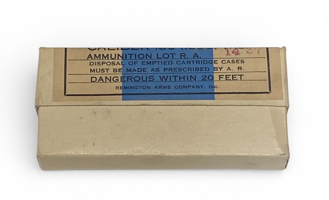 20rds. of .30 CAL. (1898) M3 Blanks in Box  - 2