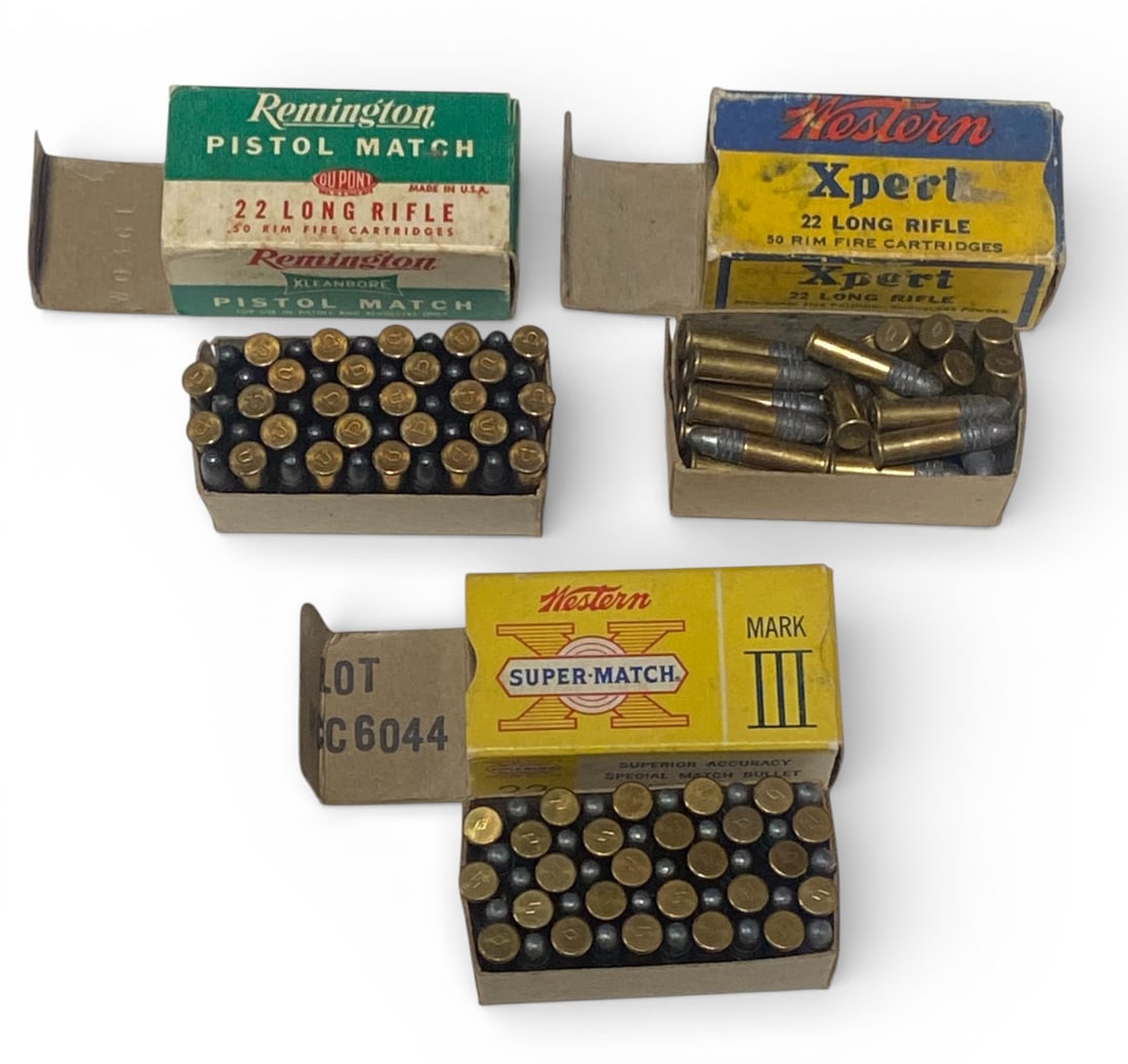 NIB Vintage Approx. 150rds. of .22 LR Ammunition in Box - 2