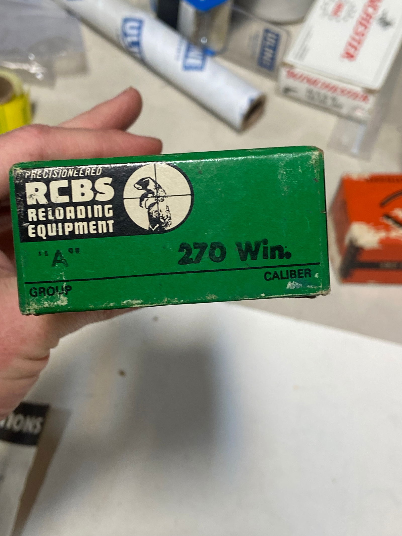 Vintage RCBS 270 WIN. Reloading Equipment - (2) Dies - 2