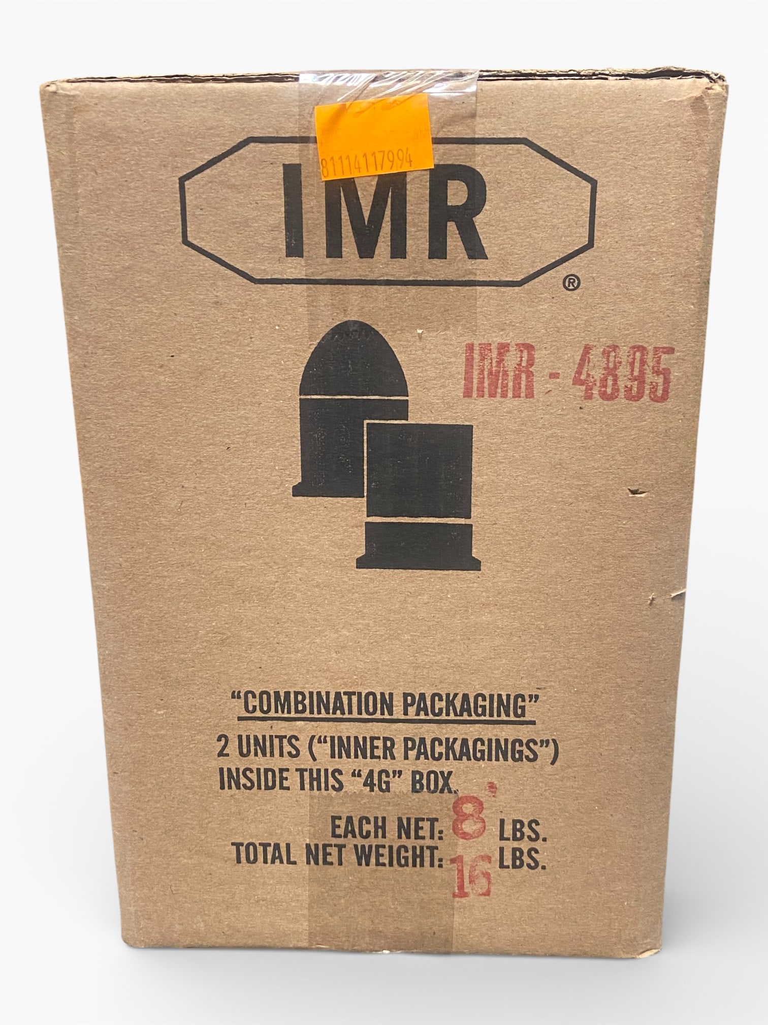 NIB Sealed 16 Lbs. of IMR 4895 Smokeless Powder for Reloading (1 of 2)
