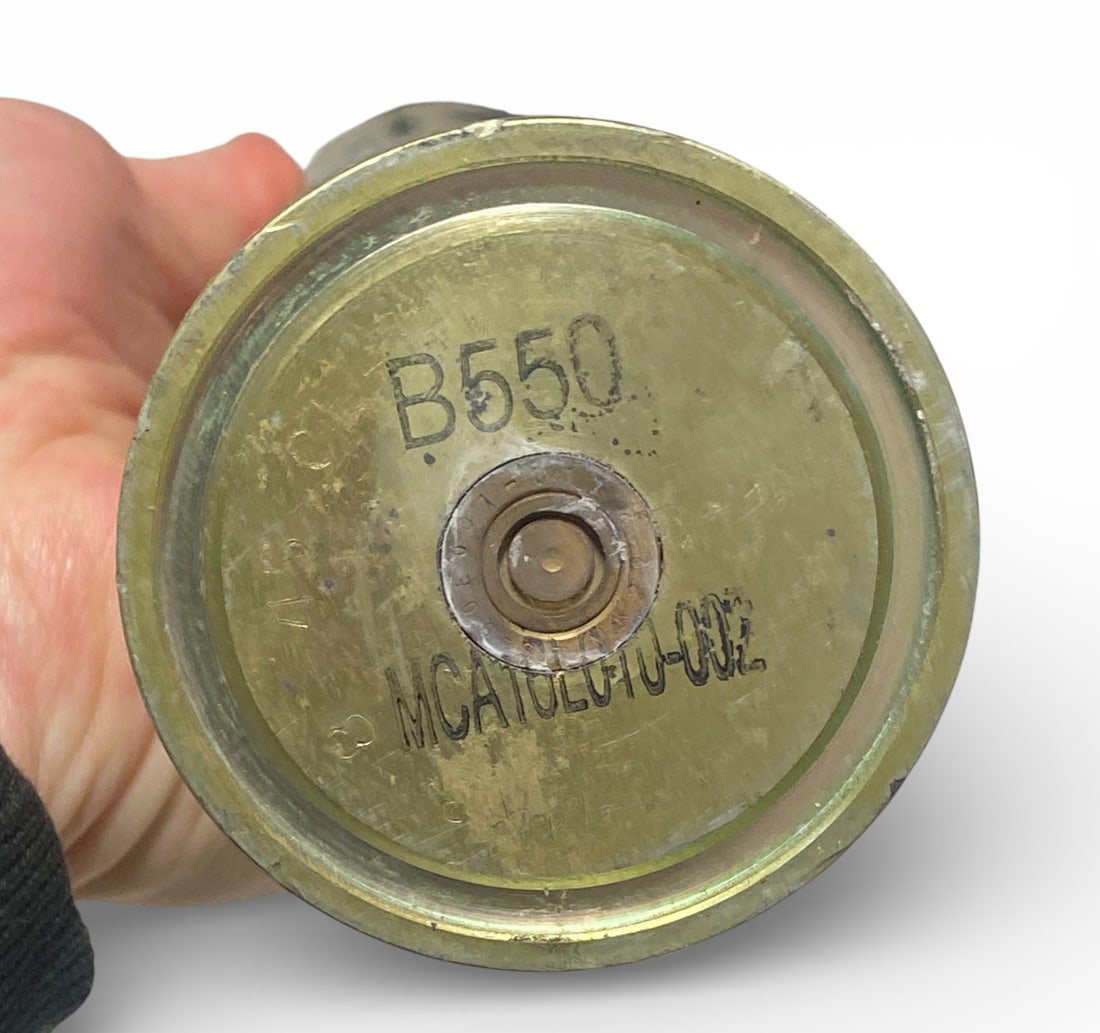 (3) Collectible USN 40mm Saluting Shells  - 12