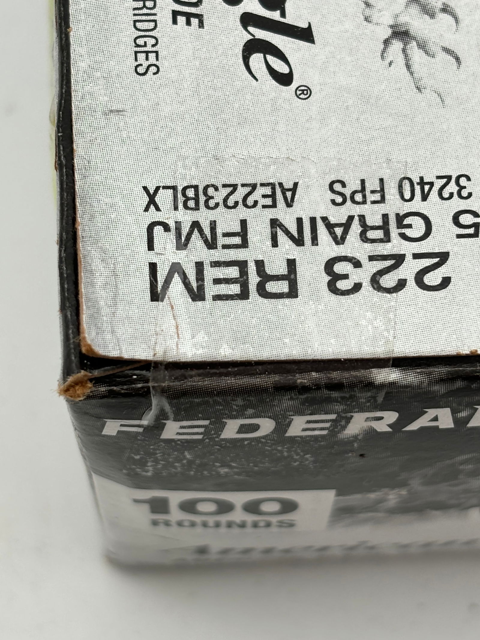 NIB 100rds. of .223 REM. Federal American Eagle 55gr FMJ Ammunition - 4