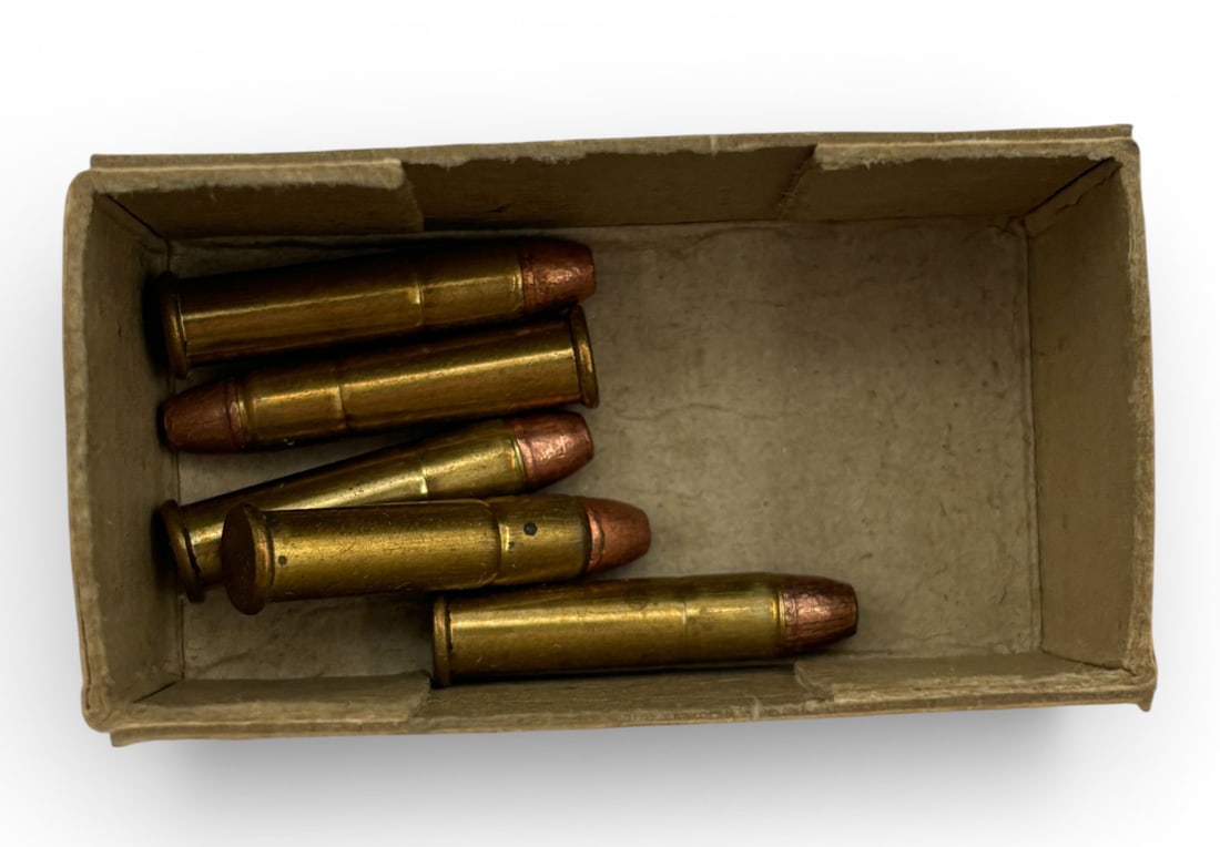 Rare Vintage 5rds. of .22 W.R.F. (REM. SPL.) Western Super-X Collectible Ammunition - 3