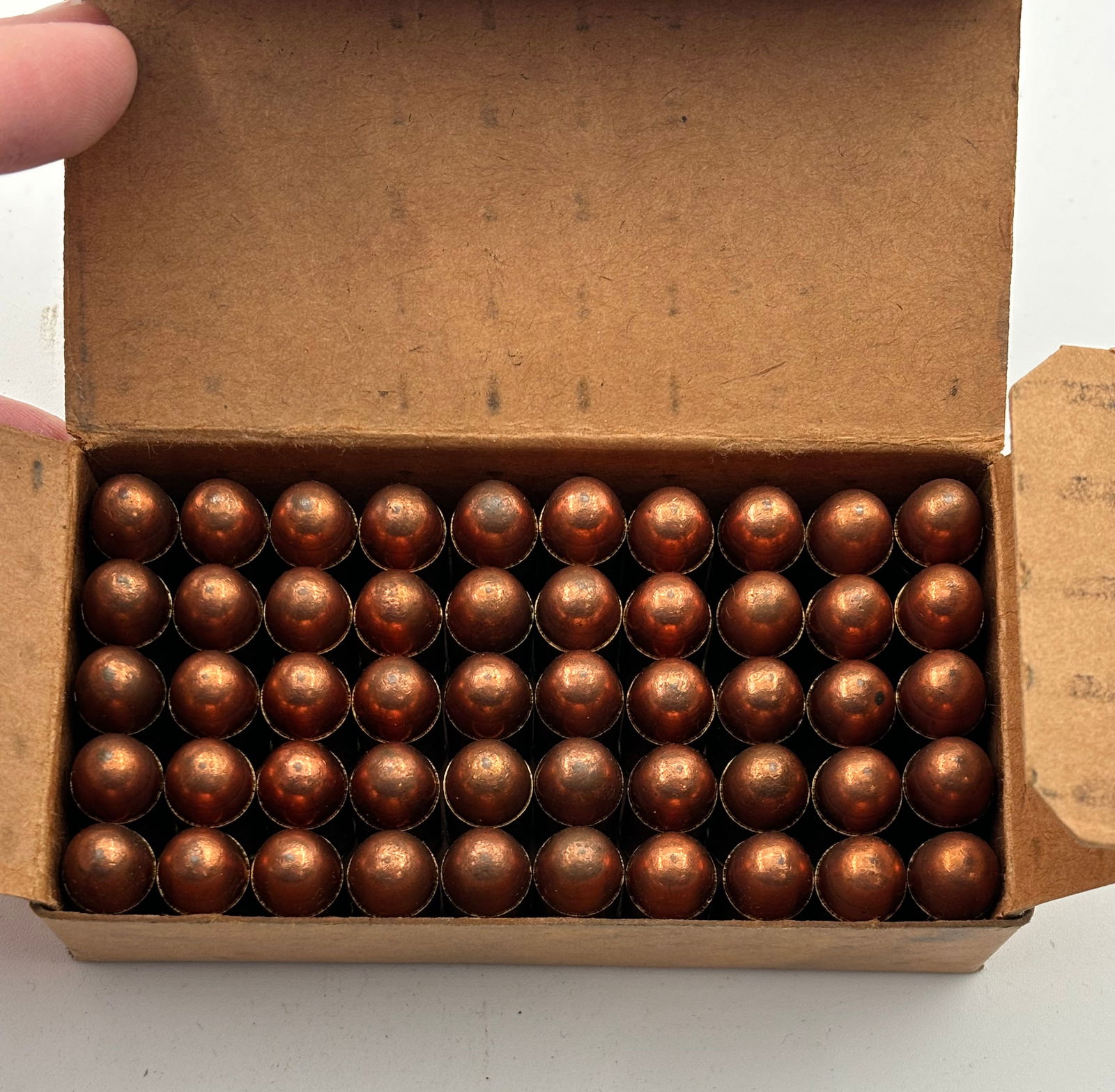 50rds. of .45 AUTO M1911 BALL Military Surplus Olin Mathieson Chemical Corporation Ammunition in ... - 2