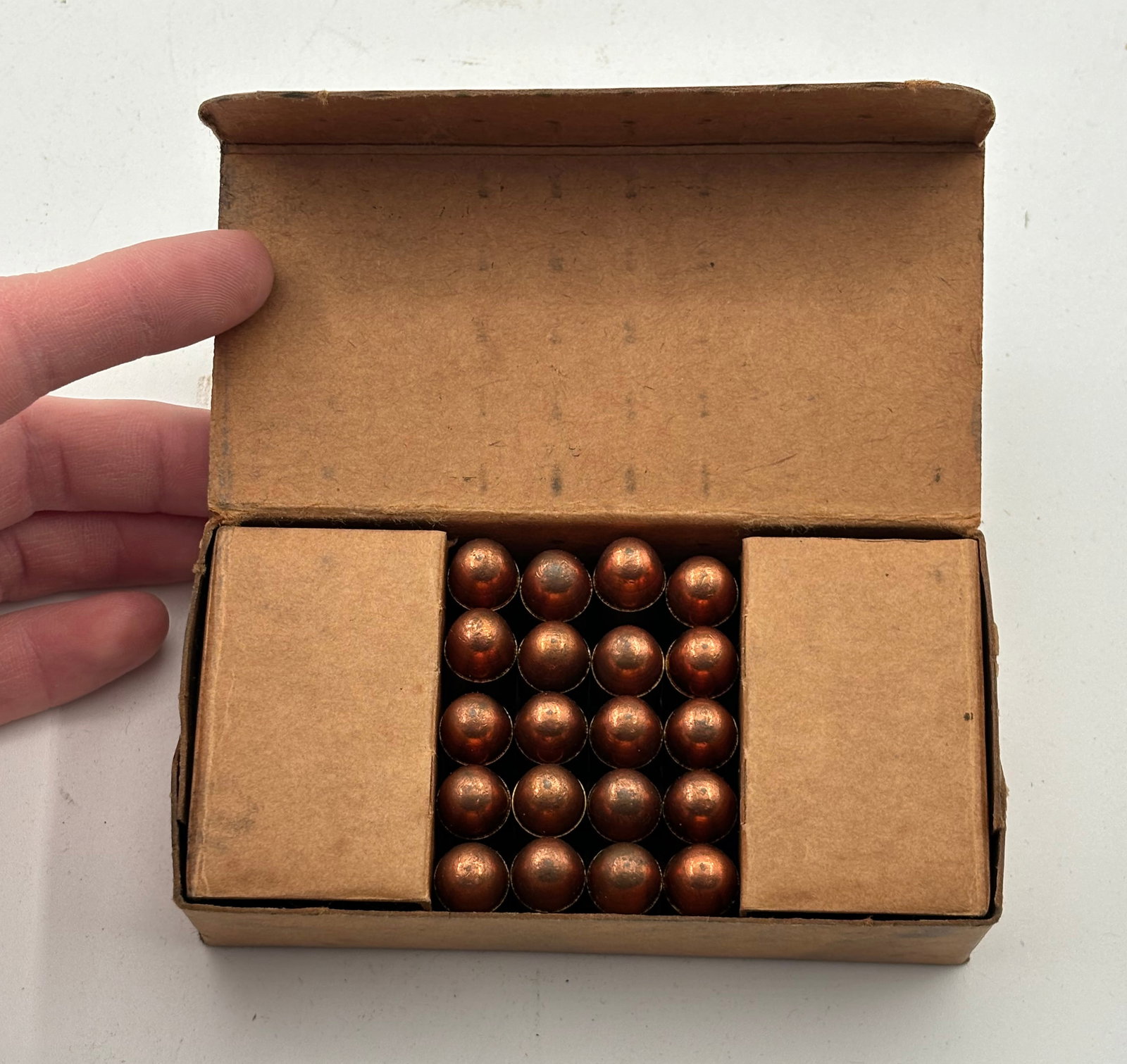 50rds. of .45 AUTO M1911 BALL Military Surplus Olin Mathieson Chemical Corporation Ammunition in ... - 5