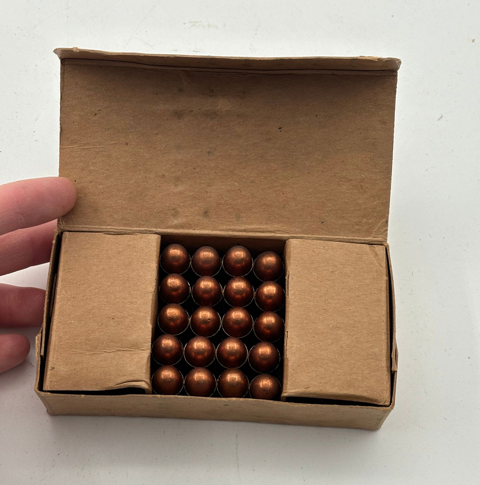 50rds. of .45 AUTO M1911 BALL Milsurp Olin Mathieson Chemical Corporation Ammunition in Box - 4
