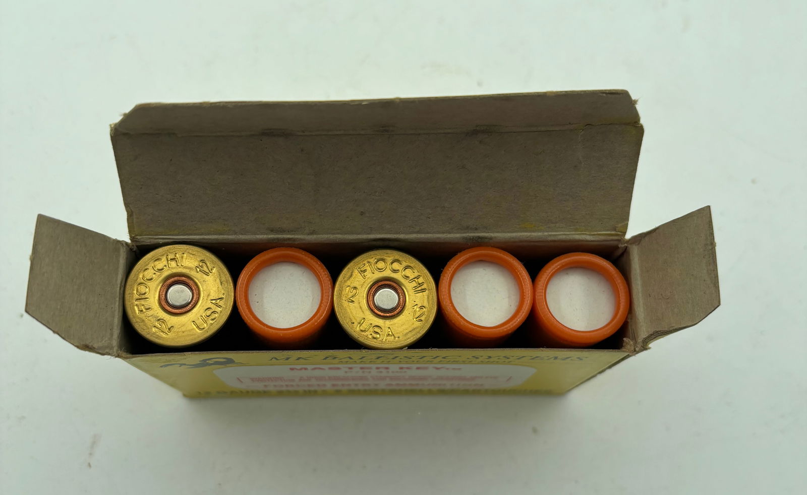 NIB Vintage 12rds. of 12 GA. 2-3/4" MK Ballistic Systems LE Shotgun Ammunition - 7