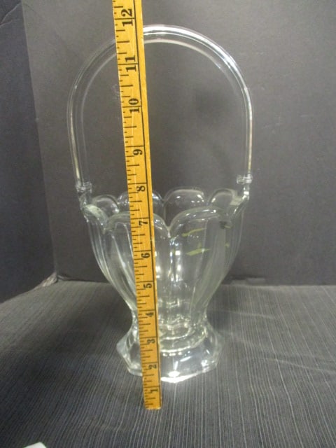 Heisey Glass Colonial Basket - 5