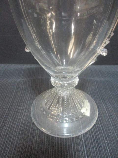 Heisey Glass Footed Covered Urn - 2